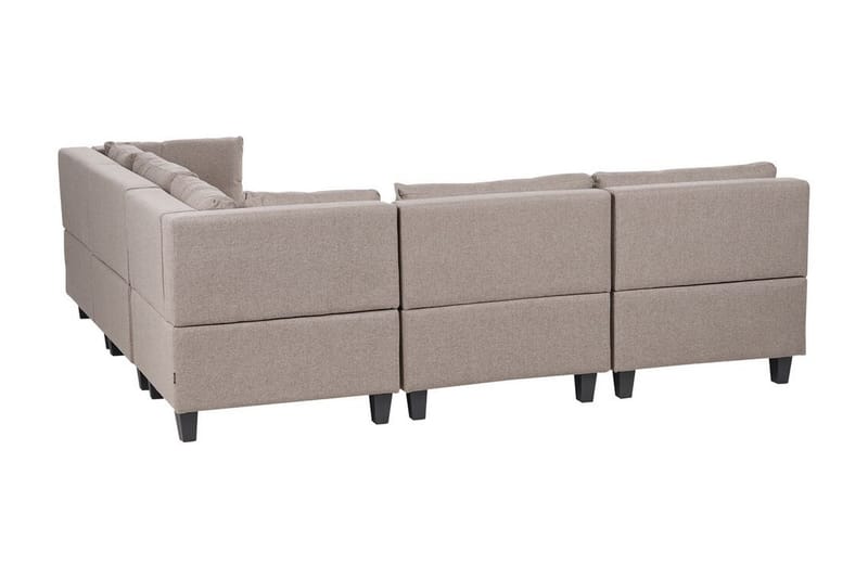 Buck Modulsoffa 5-sits - Brun/Svart - Möbler - Soffa - Modulsoffor - Komplett modulsoffa