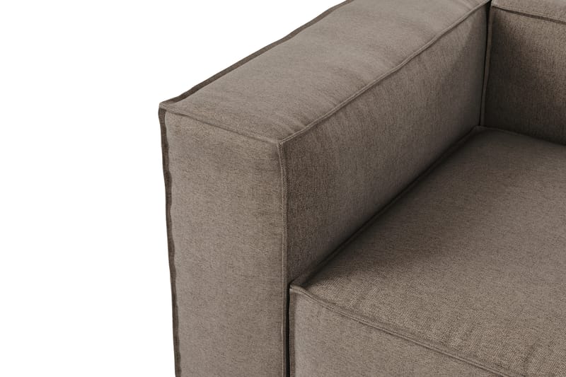 Cubo Vänstermodul 108 cm - Brun - Möbler - Soffa - Modulsoffor - Övriga moduler till modulsoffa