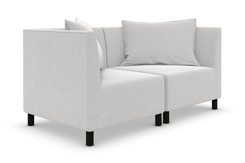 Noelia Modulsoffa 2-sits - Linnebeige - Komplett modulsoffa