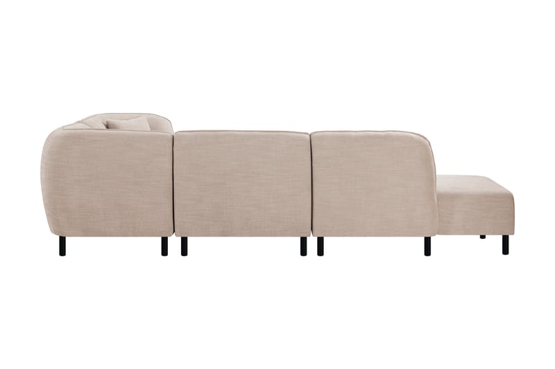 Space 4-sits Modulsoffa med Schäslong - Beige - Komplett modulsoffa