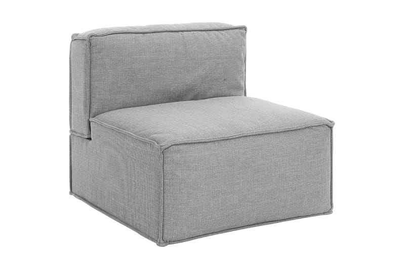 Oceanis 1,5-sits Mittmodul - Beige/Svart - Möbler - Soffa - Modulsoffor - Mittmodul