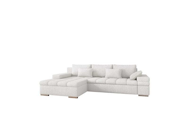 Naoma Soffa med Divan 3-sits - Vit - Möbler - Soffa - Divansoffor & schäslongsoffa