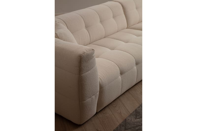 Octavian Soffa m. Divan 5-sits - Beige - Divansoffor & schäslongsoffa