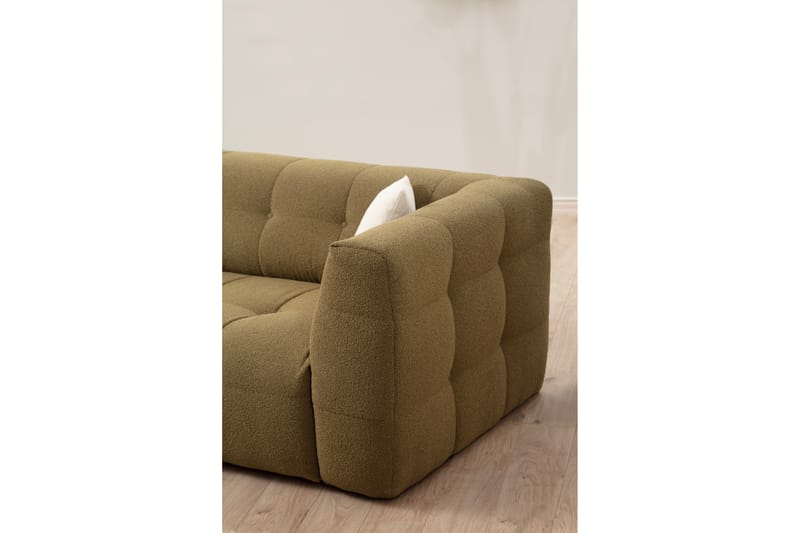 Octavian Soffa m. Divan 5-sits - Mörkbeige - Möbler - Soffa - Divansoffor & schäslongsoffa