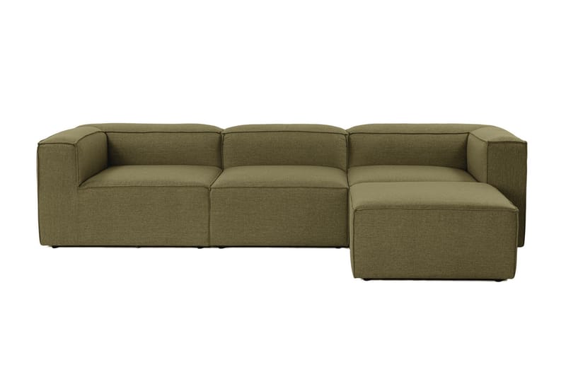 Redlands Soffa med Divan 3-sits - Grön - Möbler - Soffa - Divansoffor & schäslongsoffa