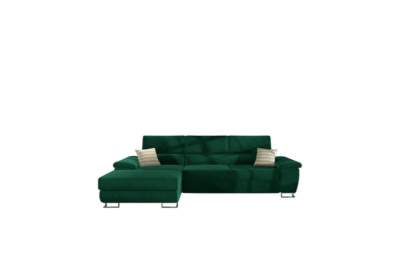 Reginia Soffa med Divan 3-sits - Grön - Möbler - Soffa - Divansoffor & schäslongsoffa