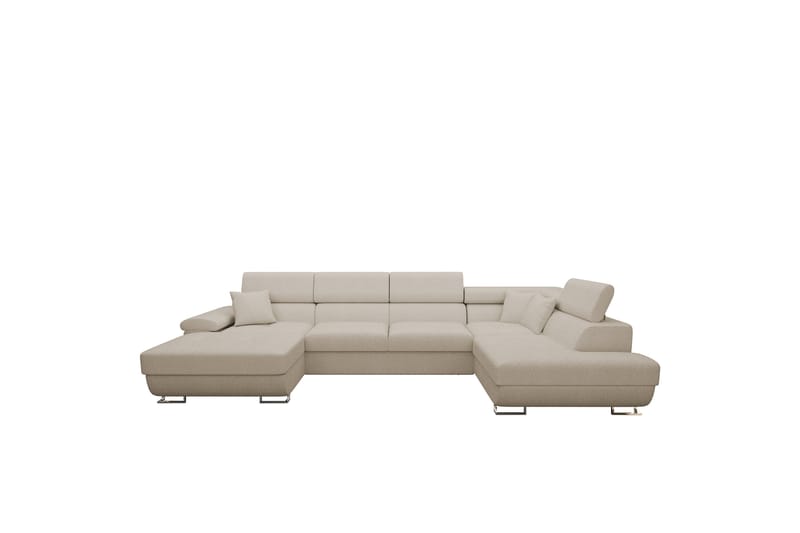 Reginia Soffa med Divan och Schäslong 4-sits - Beige - Möbler - Soffa - U-soffa