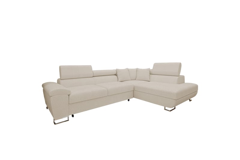 Reginia Soffa med Schäslong 3-sits - Beige - Möbler - Soffa - Divansoffor & schäslongsoffa