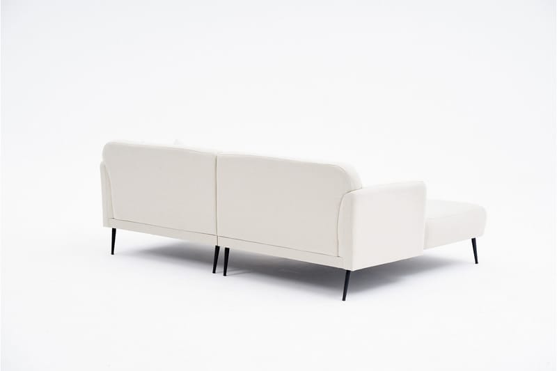 Revos 4-sits Soffa med Divan - Creme - Möbler - Soffa - Divansoffor & schäslongsoffa