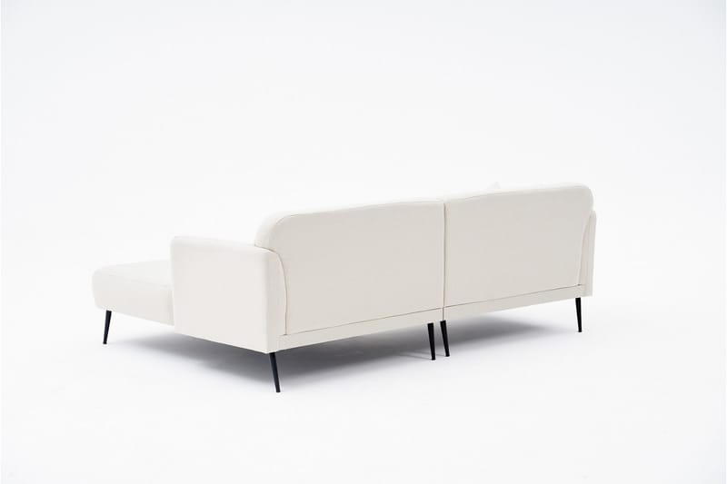 Revos 4-sits Soffa med Divan - Creme - Möbler - Soffa - Divansoffor & schäslongsoffa