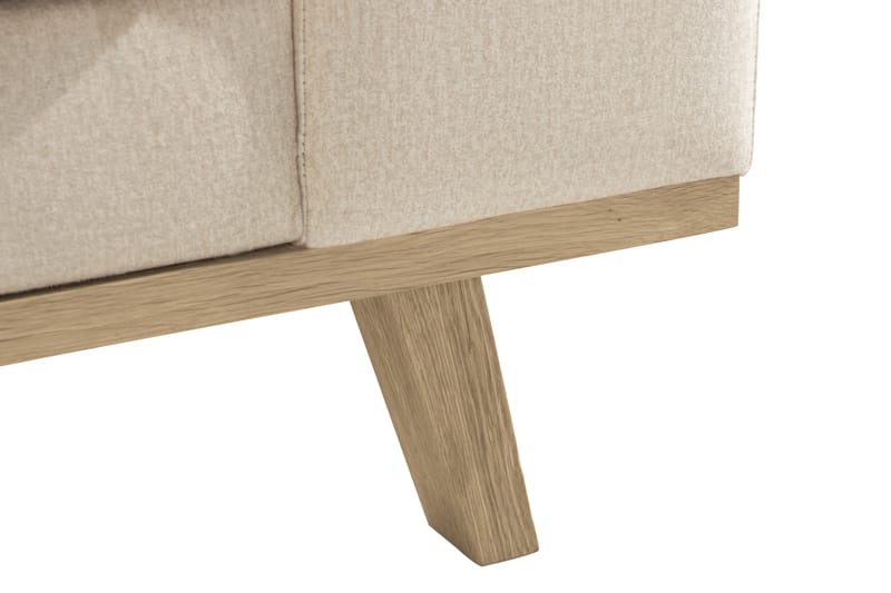 Copenhagen 2-sits Sammetssoffa - Beige - Sammetssoffa - 2 sits soffa