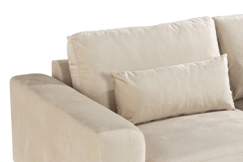 Copenhagen 2-sits Sammetssoffa - Beige - Sammetssoffa - 2 sits soffa