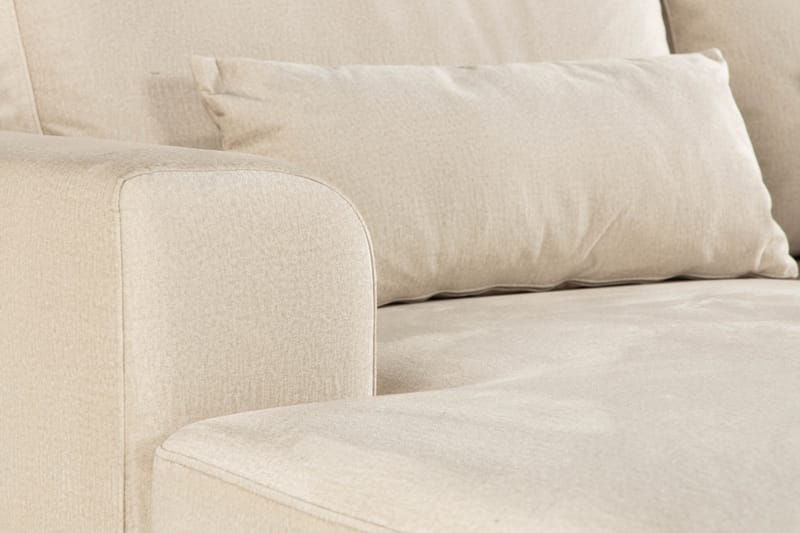 Copenhagen Stor U soffa Sammet Divan Höger Schäslong Vänster - Beige - Möbler - Soffa - Sammetssoffa