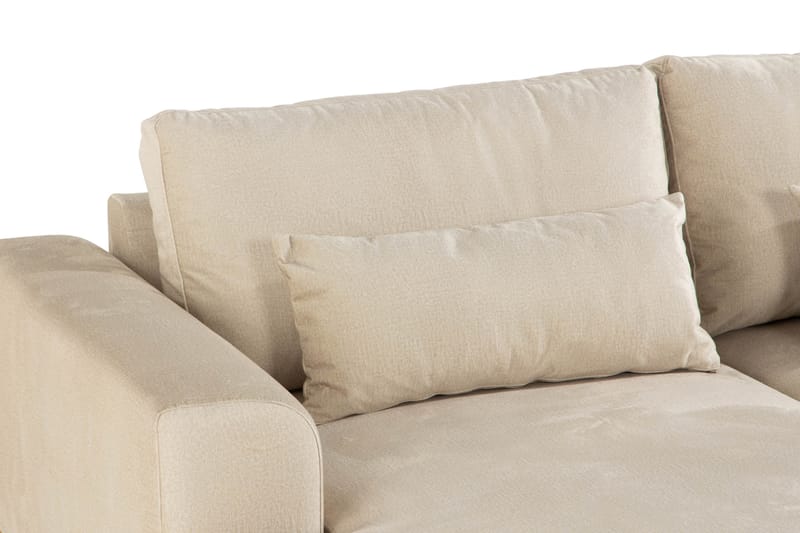 Copenhagen Stor U soffa Sammet Divan Höger Schäslong Vänster - Beige - Möbler - Soffa - Sammetssoffa