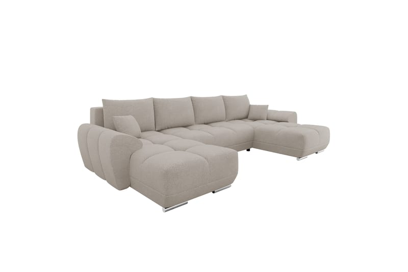 Simerly Bäddsoffa Dubbeldivan 4-sits - Beige - Möbler - Soffa - Bäddsoffa