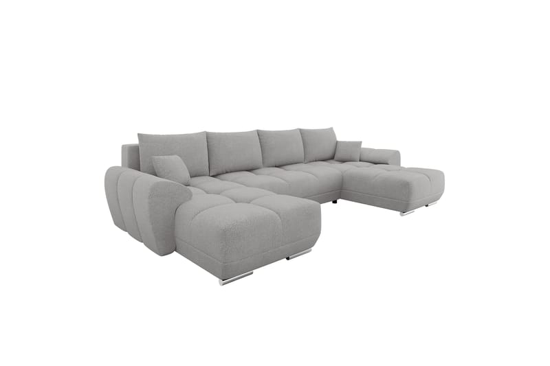 Simerly Bäddsoffa Dubbeldivan 4-sits - Grå - Möbler - Soffa - Bäddsoffa