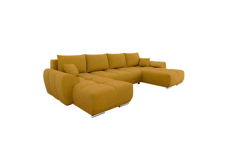 Simerly Bäddsoffa Dubbeldivan 4-sits - Gul - Möbler - Soffa - Bäddsoffa