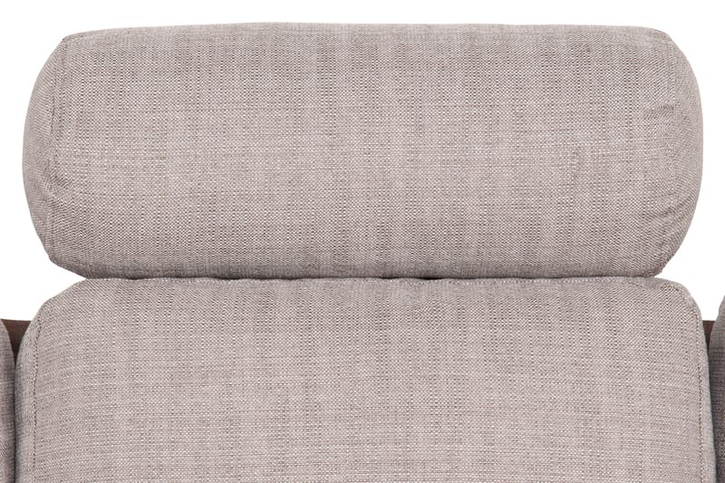 Boston U-soffa med Divan Höger - Brun/Beige - Skinnsoffor - U-soffa