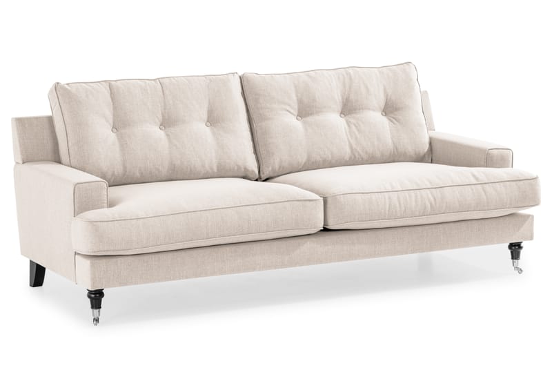 Dalby Soffgrupp 2+3+1 med Fotpall - Ljus Beige - Möbler - Soffa - Soffgrupp - Howard soffgrupp