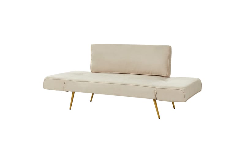 Touya Bäddsoffa 2-sits - Beige/Guld - Möbler - Soffa - Bäddsoffa