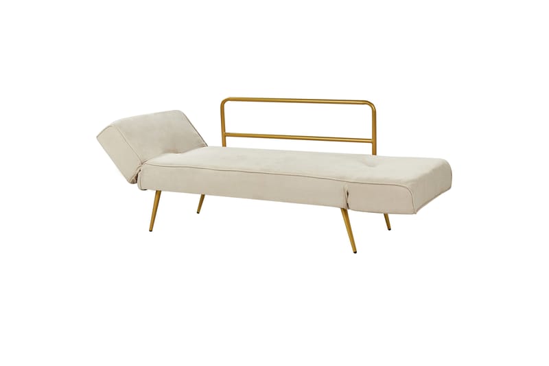 Touya Bäddsoffa 2-sits - Beige/Guld - Möbler - Soffa - Bäddsoffa