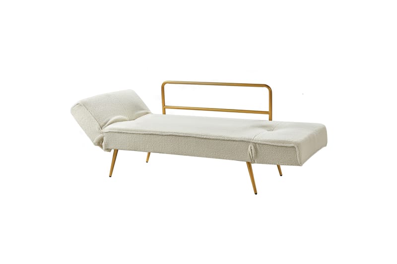 Touya Bäddsoffa 2-sits - Guld/Vit - Möbler - Soffa - Bäddsoffa