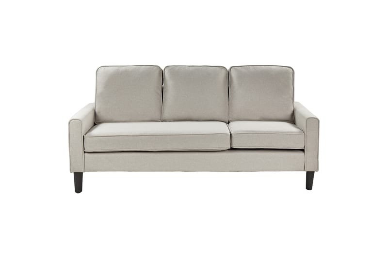 Traun Soffa 3-sits - Beige/Svart - Möbler - Soffa - 3 sits soffa