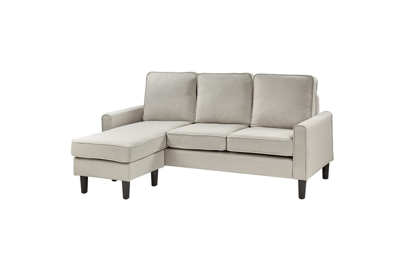 Traun Soffa 3-sits - Beige/Svart - Möbler - Soffa - 3 sits soffa