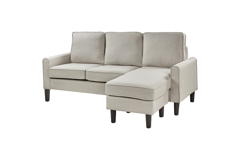 Traun Soffa 3-sits - Beige/Svart - Möbler - Soffa - 3 sits soffa