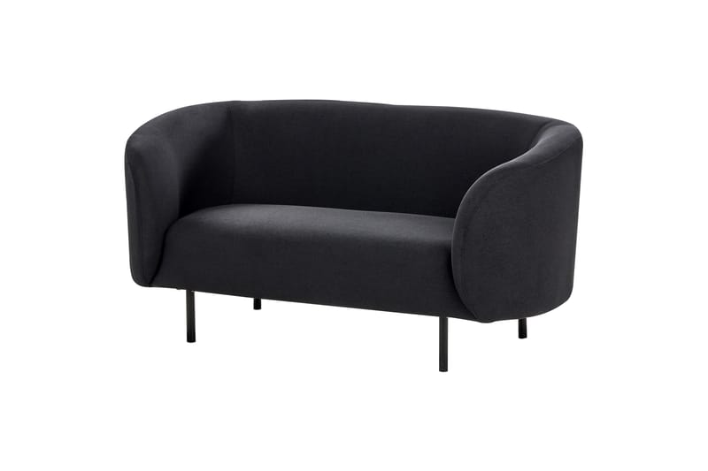 Tuka Soffa 2-sits - Svart - Möbler - Soffa - 2 sits soffa