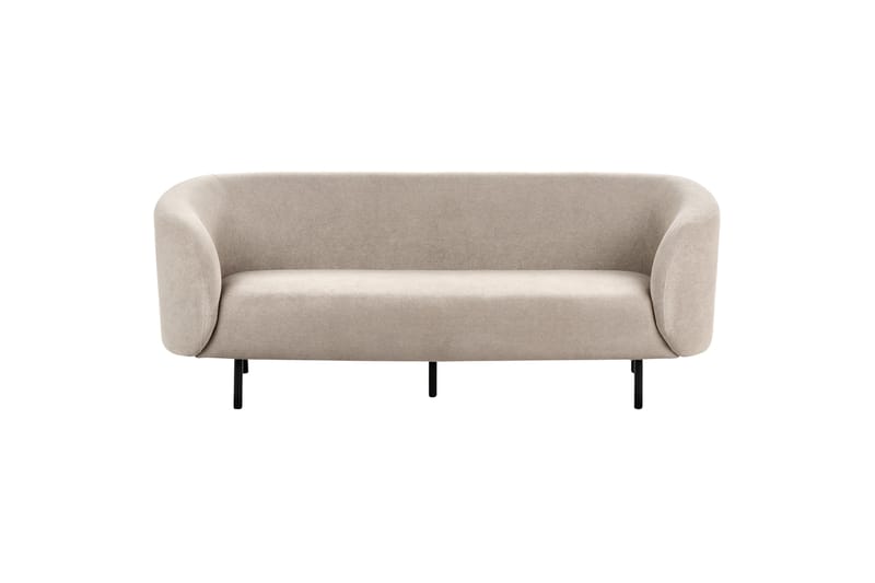 Tuka Soffa 3-sits - Beige/Svart/Grå - Möbler - Soffa - 3 sits soffa