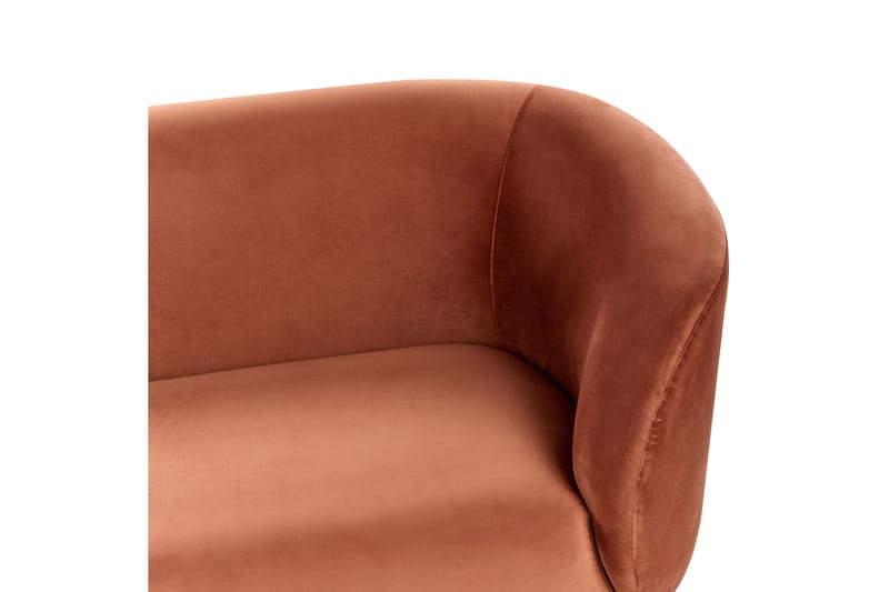 Tuka Soffa 3-sits - Svart/Orange - Möbler - Soffa - 3 sits soffa