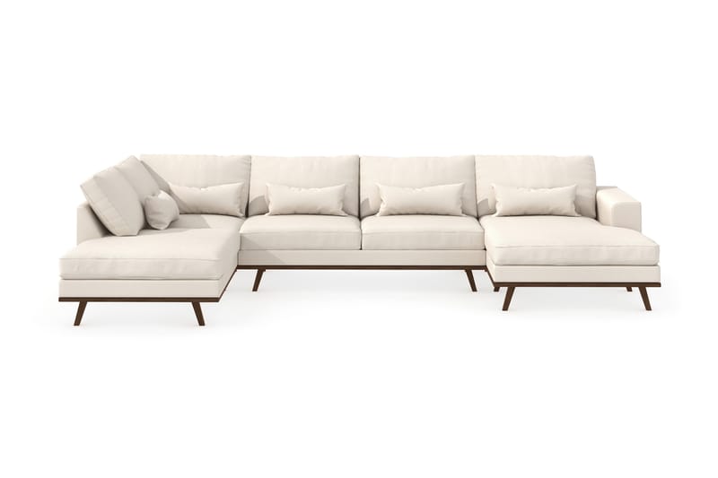 Copenhagen Stor U Soffa Divan Höger Schäslong Vänster - Ljus Beige - Möbler - Soffa - U-soffa