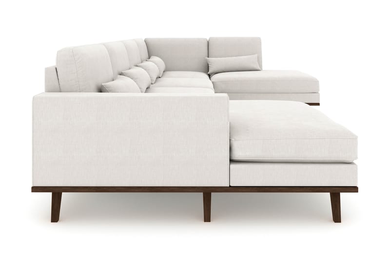 Copenhagen U Soffa Divan Höger Schäslong Vänster 301 cm Bred - Linne / Beige - Möbler - Soffa - U-soffa