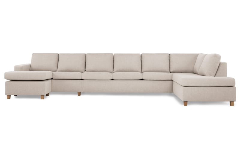 Crazy Stor U soffa XXL Divan Vänster - Beige - Möbler - Soffa - U-soffa