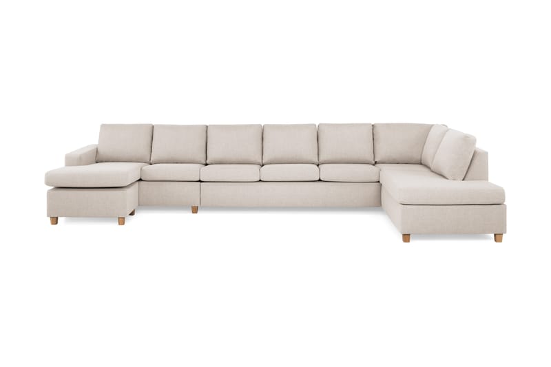 Crazy Stor U soffa XXL Divan Vänster - Beige - Möbler - Soffa - U-soffa