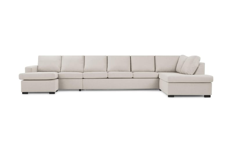 Crazy Stor U soffa XXL Divan Vänster Schäslong Höger - Beige - Möbler - Soffa - U-soffa