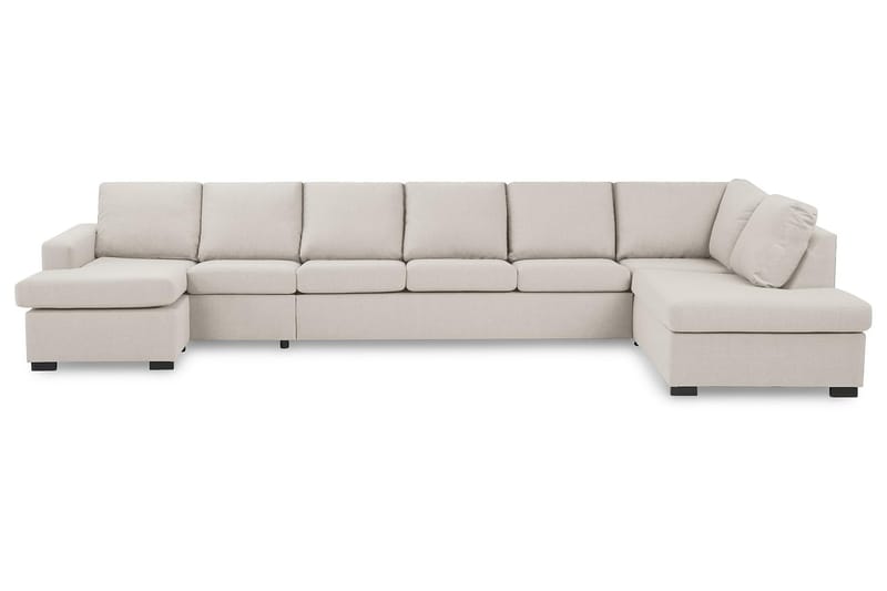 Crazy Stor U soffa XXL Divan Vänster Schäslong Höger - Beige - Möbler - Soffa - U-soffa