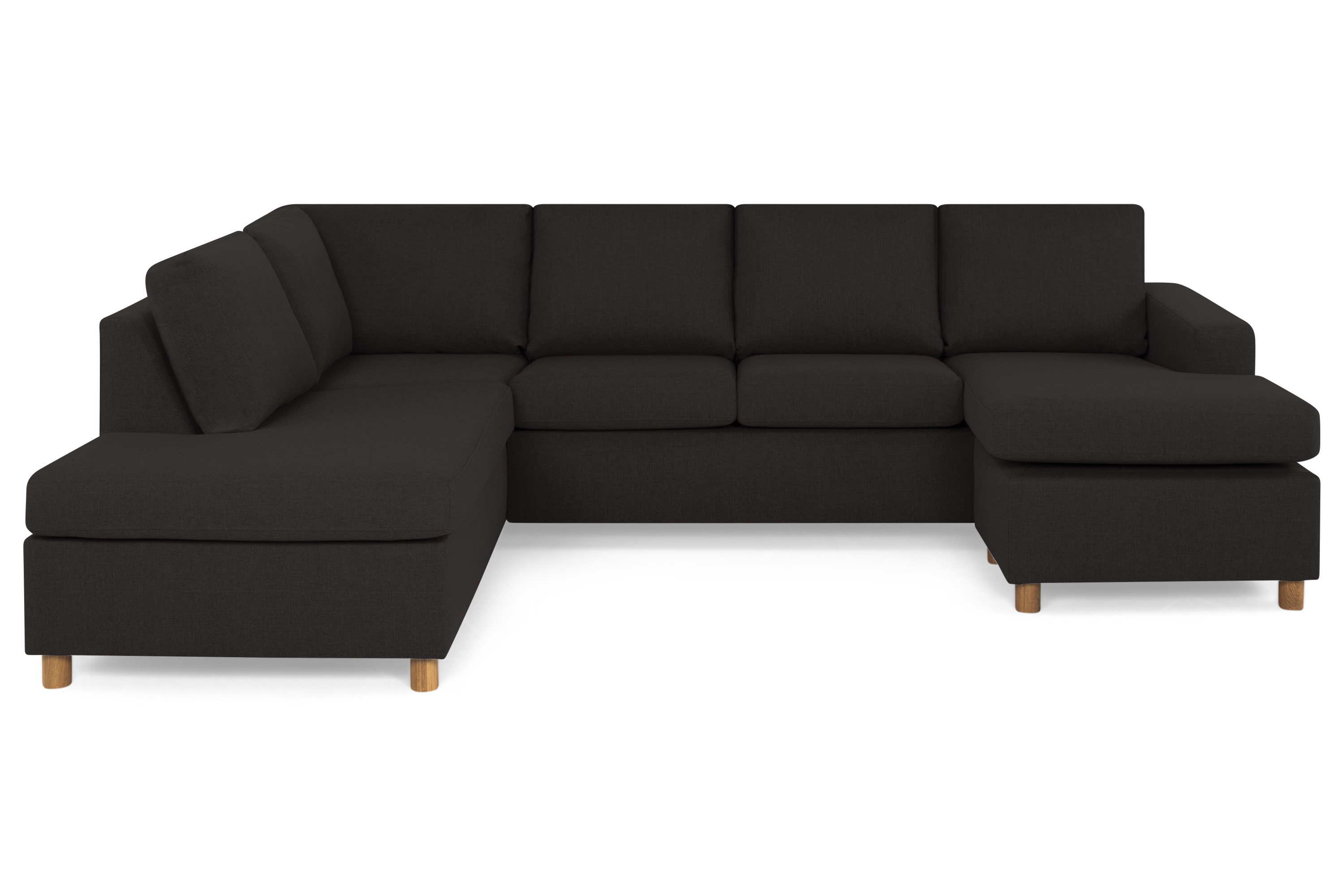 Scandinavian Choice Crazy U-soffa Large Divan Höger - Antracit Grå