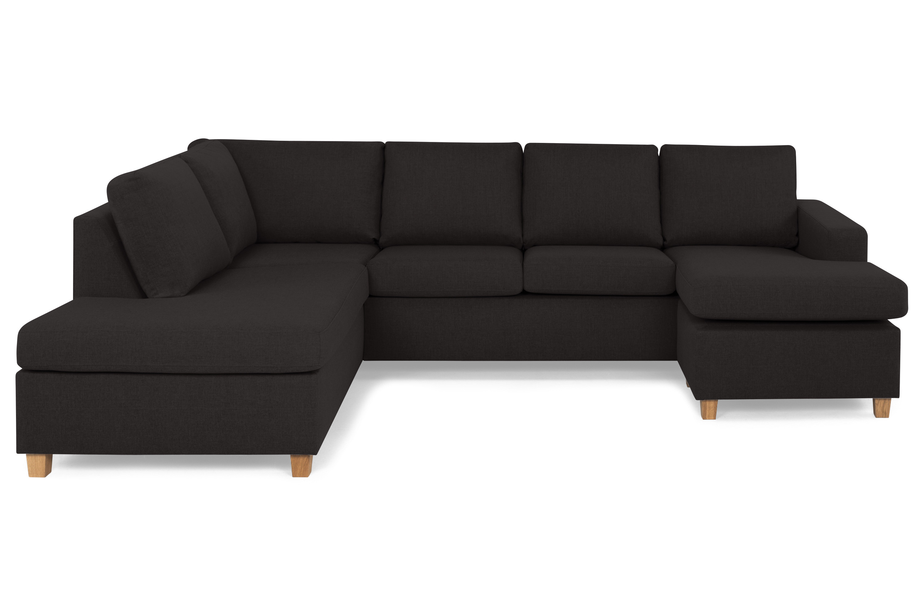 Scandinavian Choice Crazy U-soffa Large Divan Höger - Antracit Grå