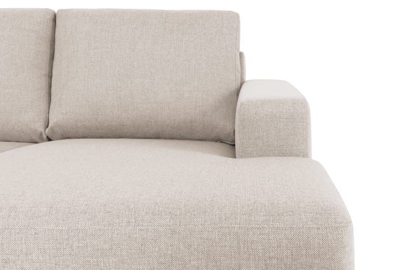 Crazy U-soffa Large Divan Höger - Beige - U-soffa