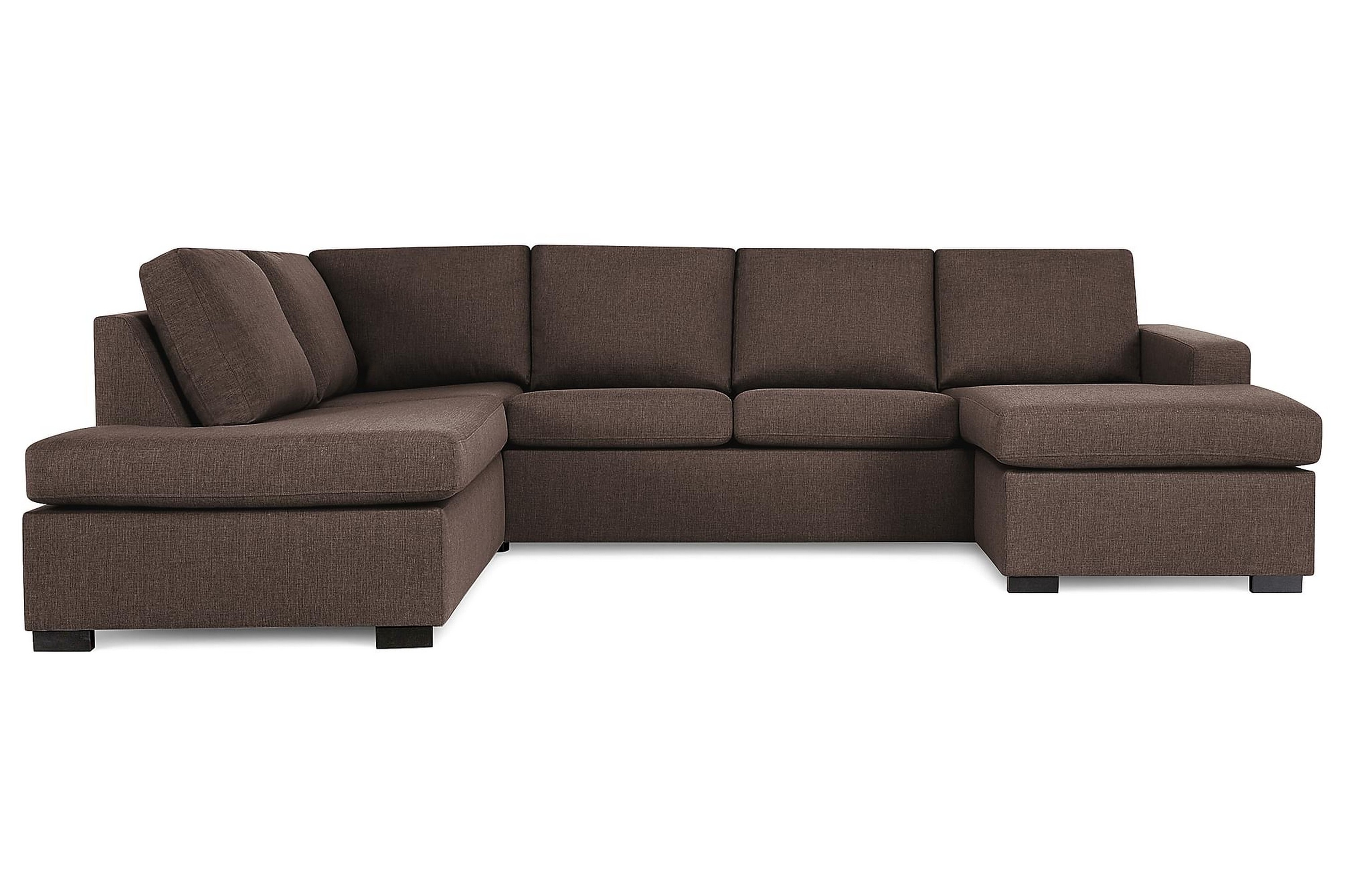 Scandinavian Choice Crazy U-soffa Large Divan Höger - Brun