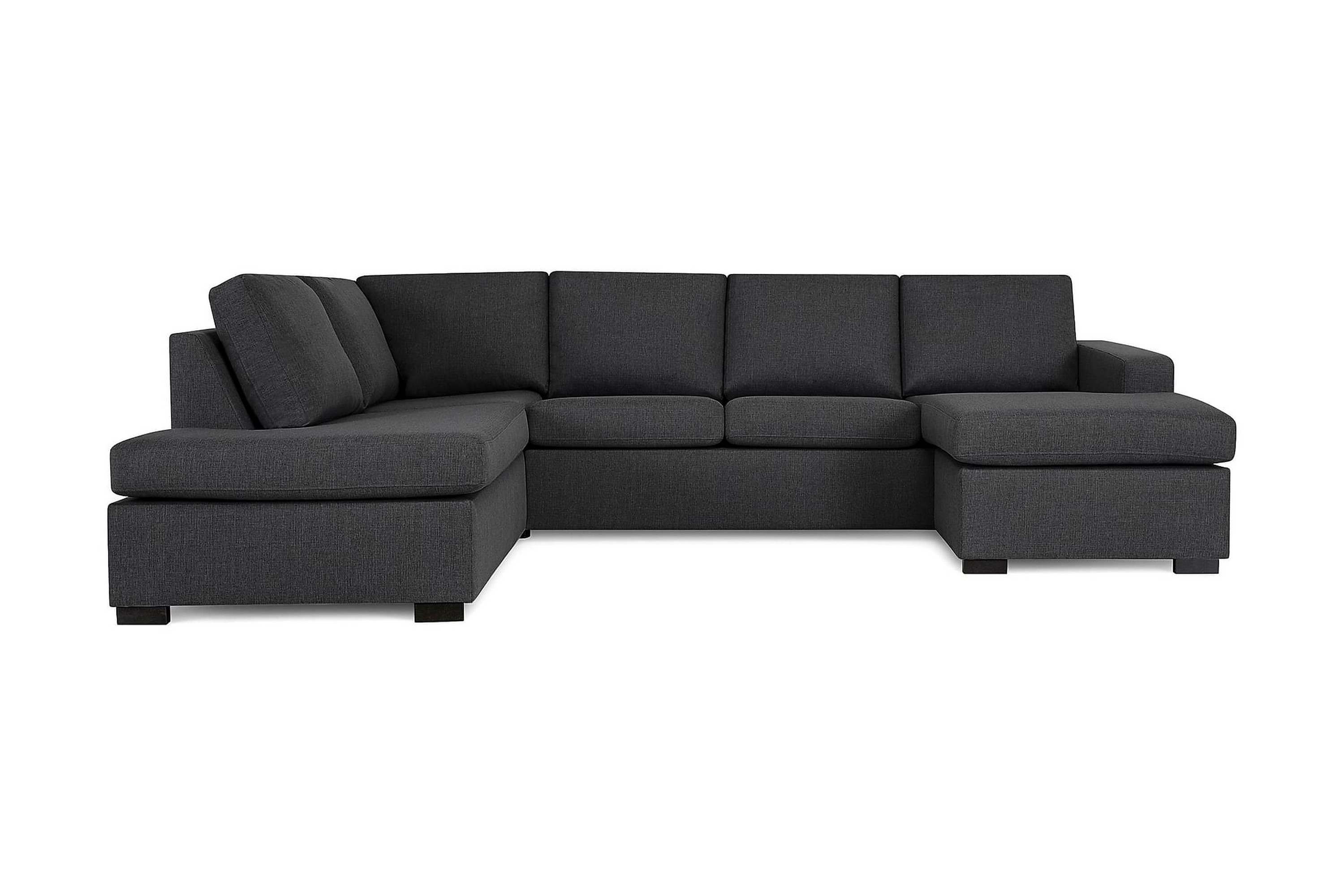 Scandinavian Choice Crazy U-soffa Large Divan Höger - Mörkgrå Grå