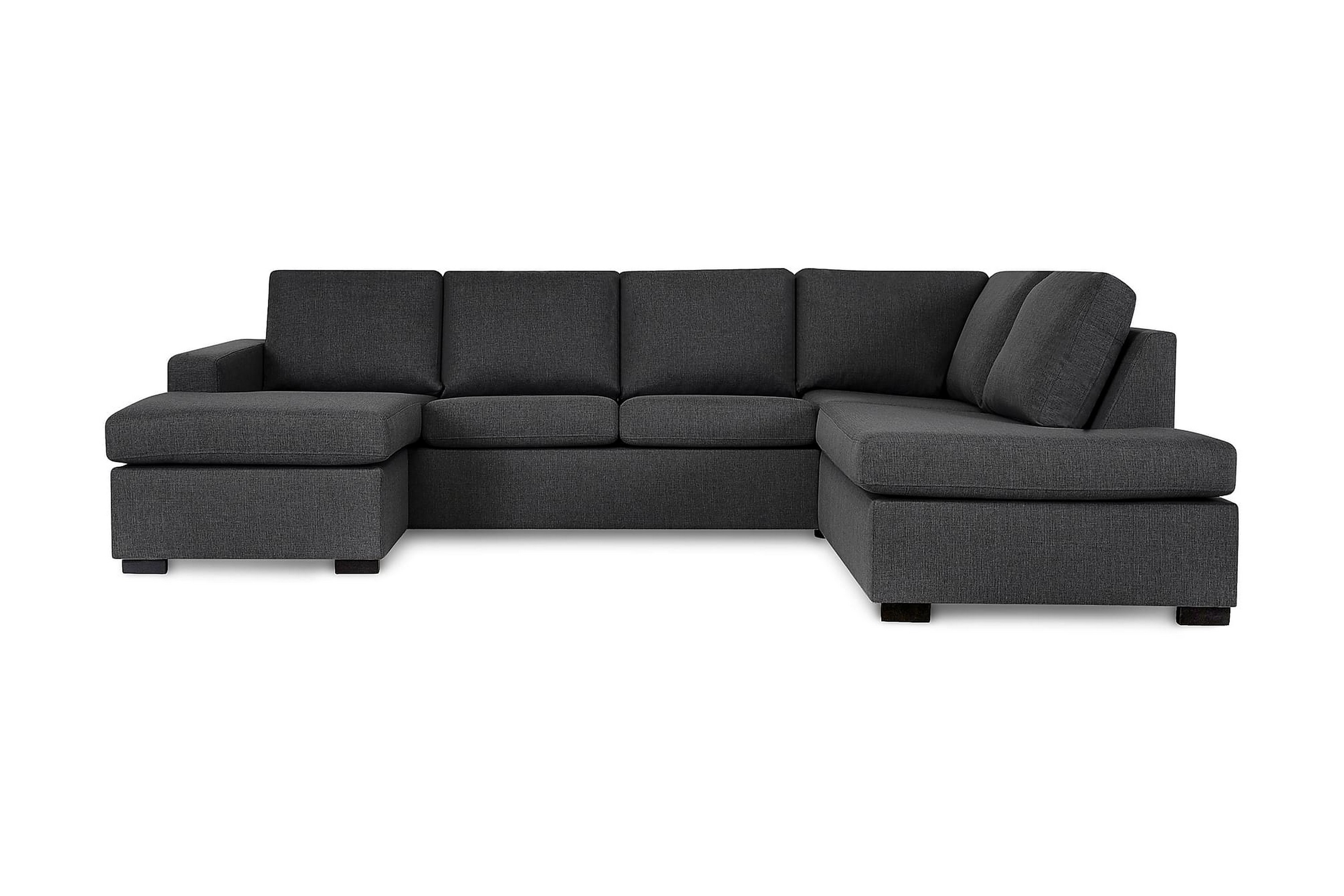 Scandinavian Choice Crazy U-soffa Large Divan Vänster - Mörkgrå Grå