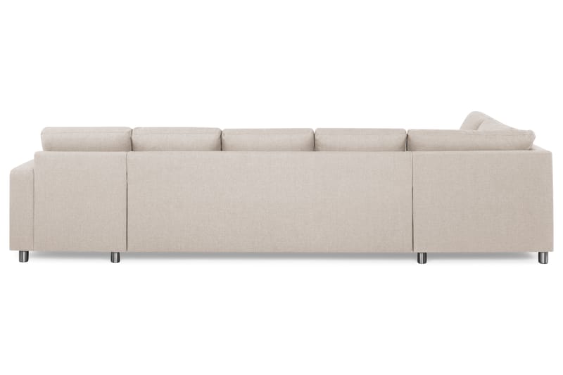 Crazy U-soffa XL Divan Höger - Beige - U-soffa