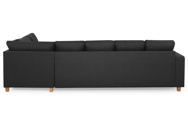 Crazy U-soffa XL Divan Vänster - Antracit - U-soffa