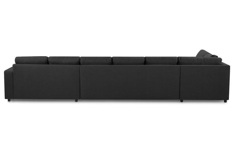 Crazy U-soffa XXL Divan Höger - Antracit - U-soffa