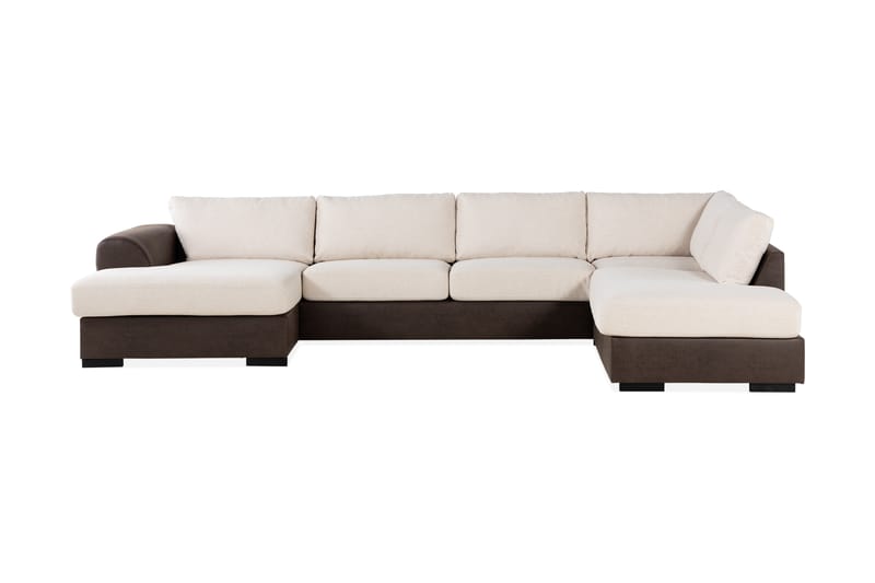 Cuba U-Soffa Divan Vänster - Beige/Brun - Möbler - Soffa - U-soffa