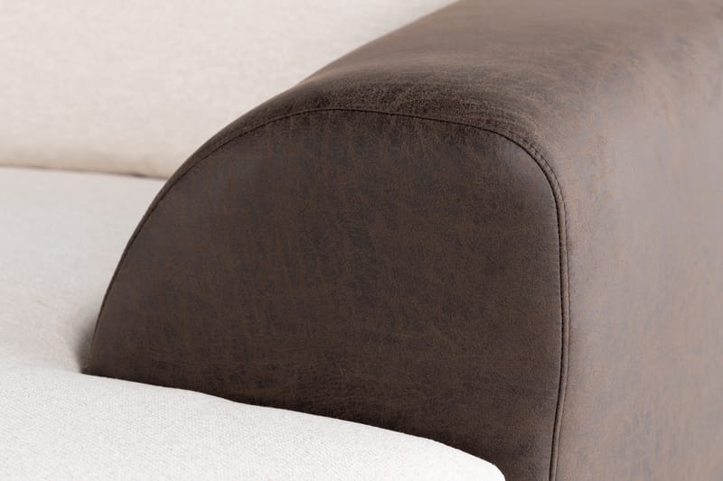 Cuba U-Soffa Divan Vänster - Beige/Brun - Möbler - Soffa - U-soffa