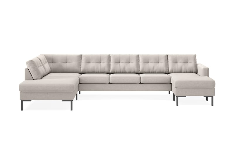 Frillestad 5-sits U-soffa Divan Höger - Beige - U-soffa